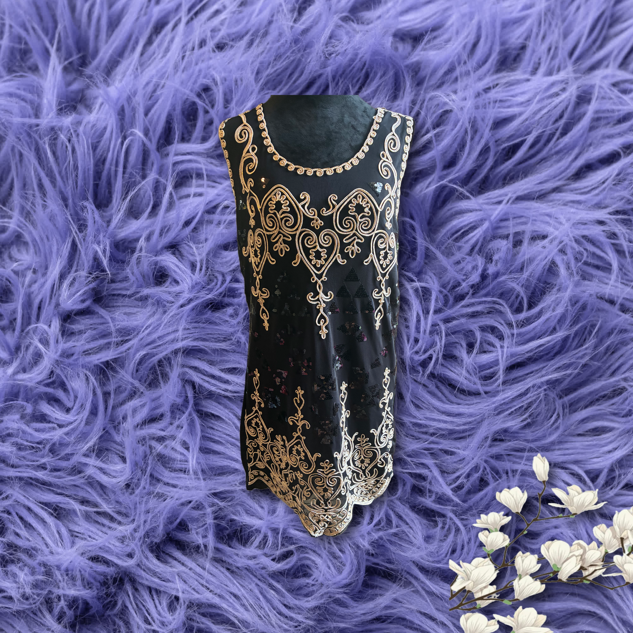 Elegant evening dress