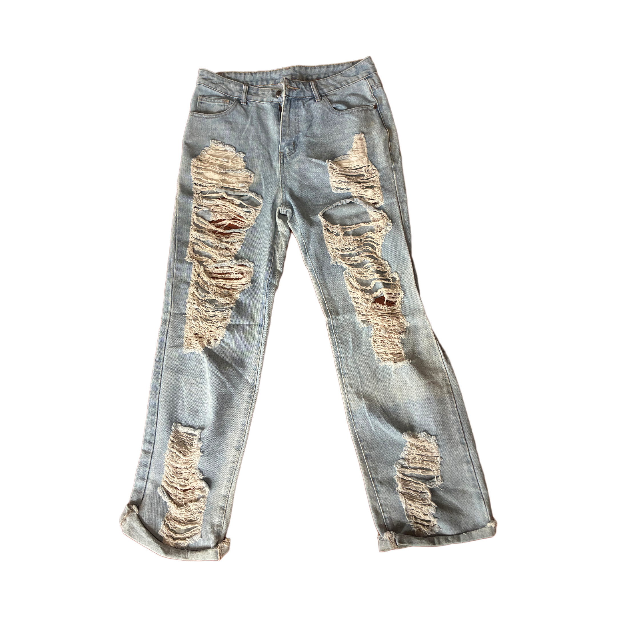 Distressed Jeans