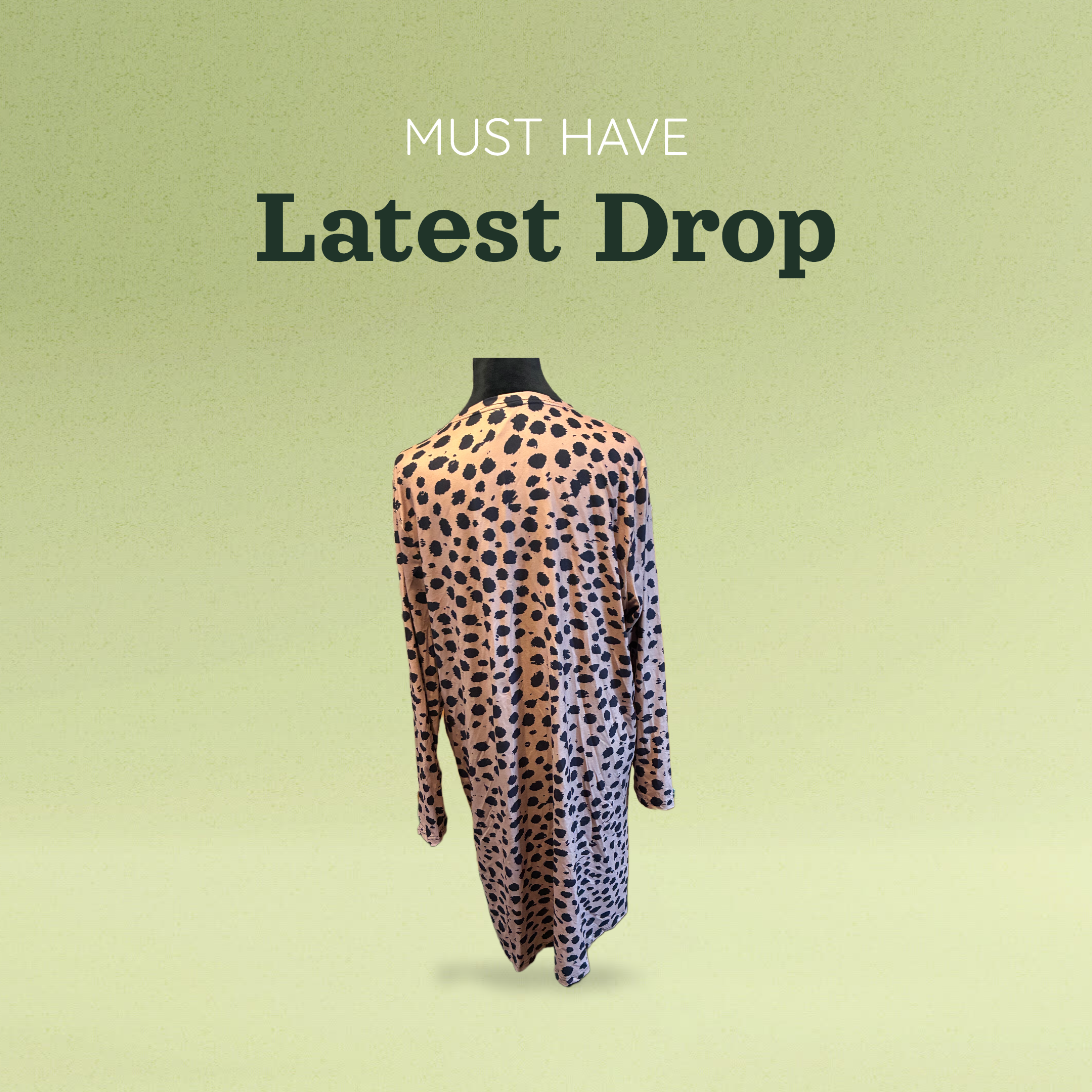 Leopard Throw Over