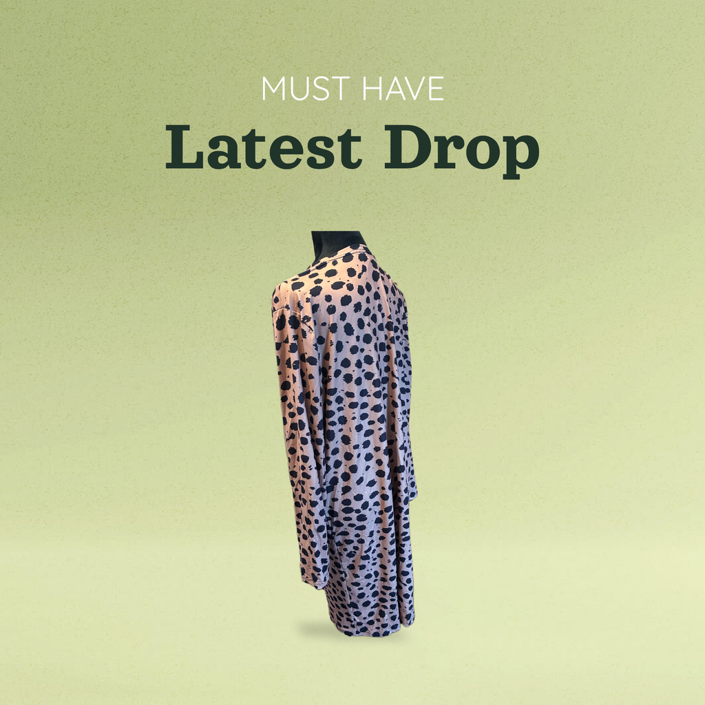 Leopard Throw Over
