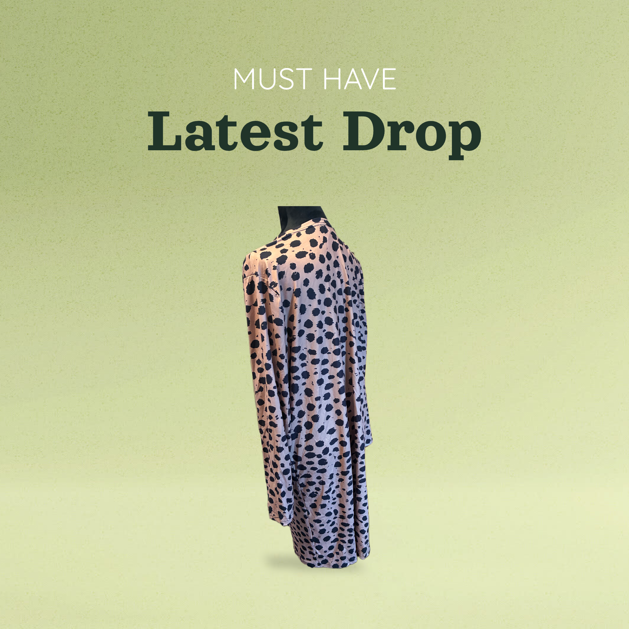 Leopard Throw Over
