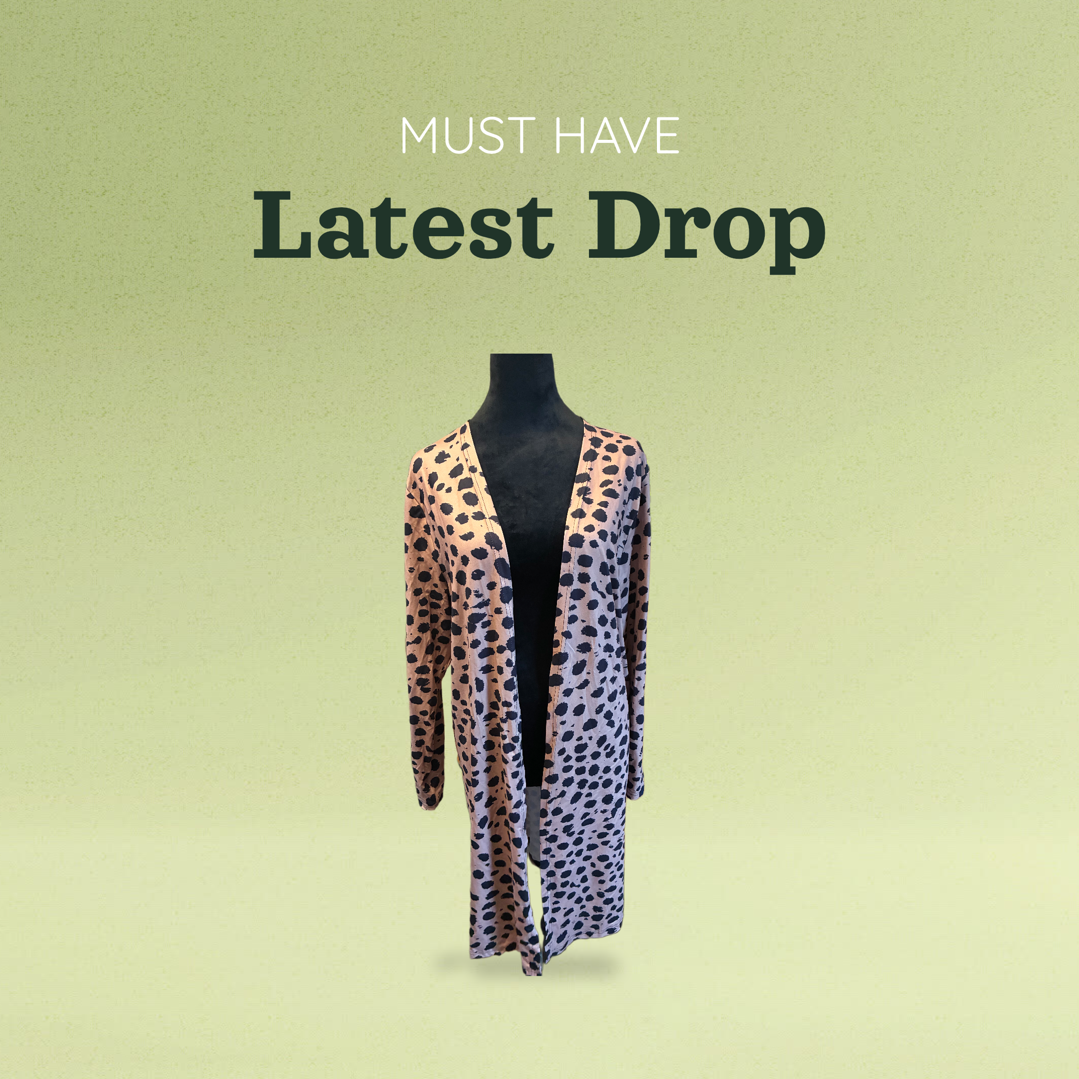 Leopard Throw Over