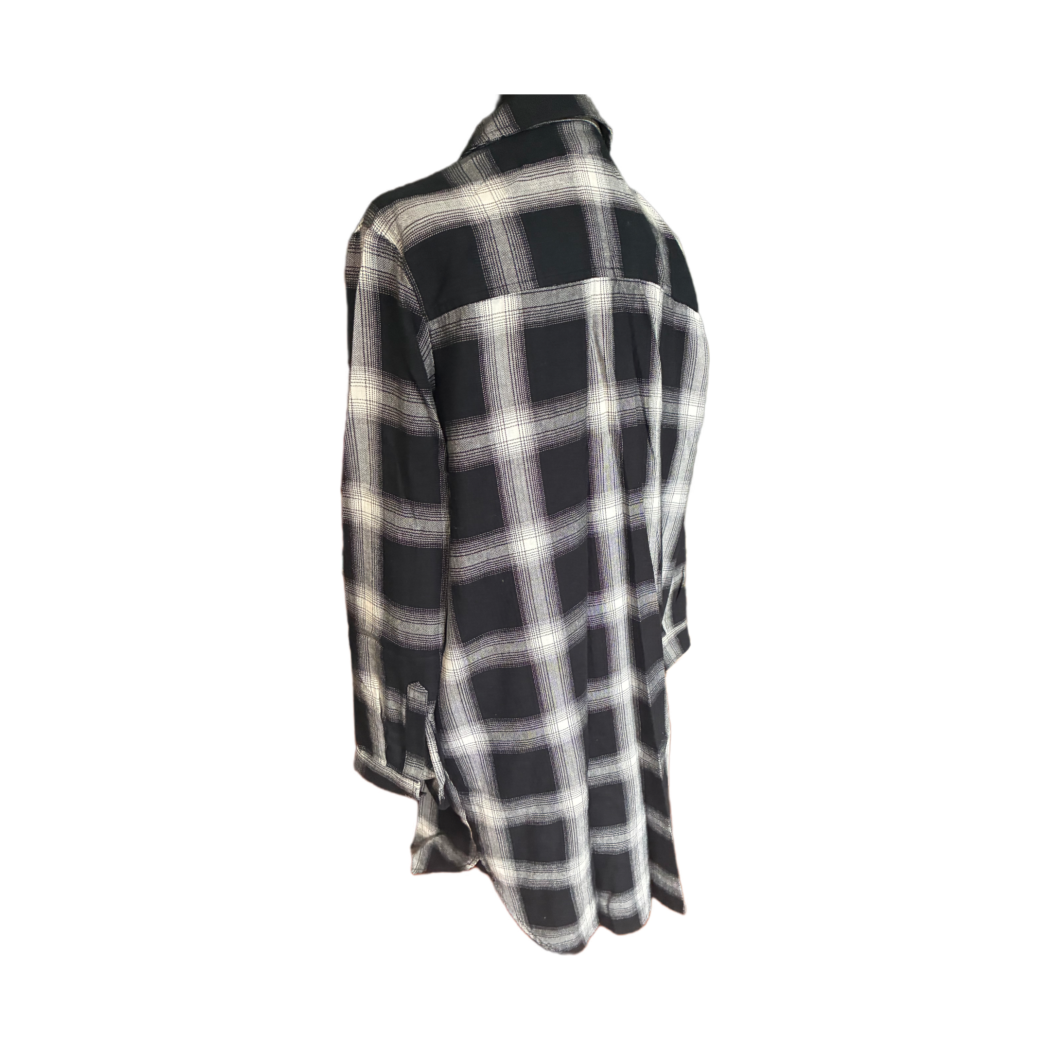 Long sleeve flannel dress