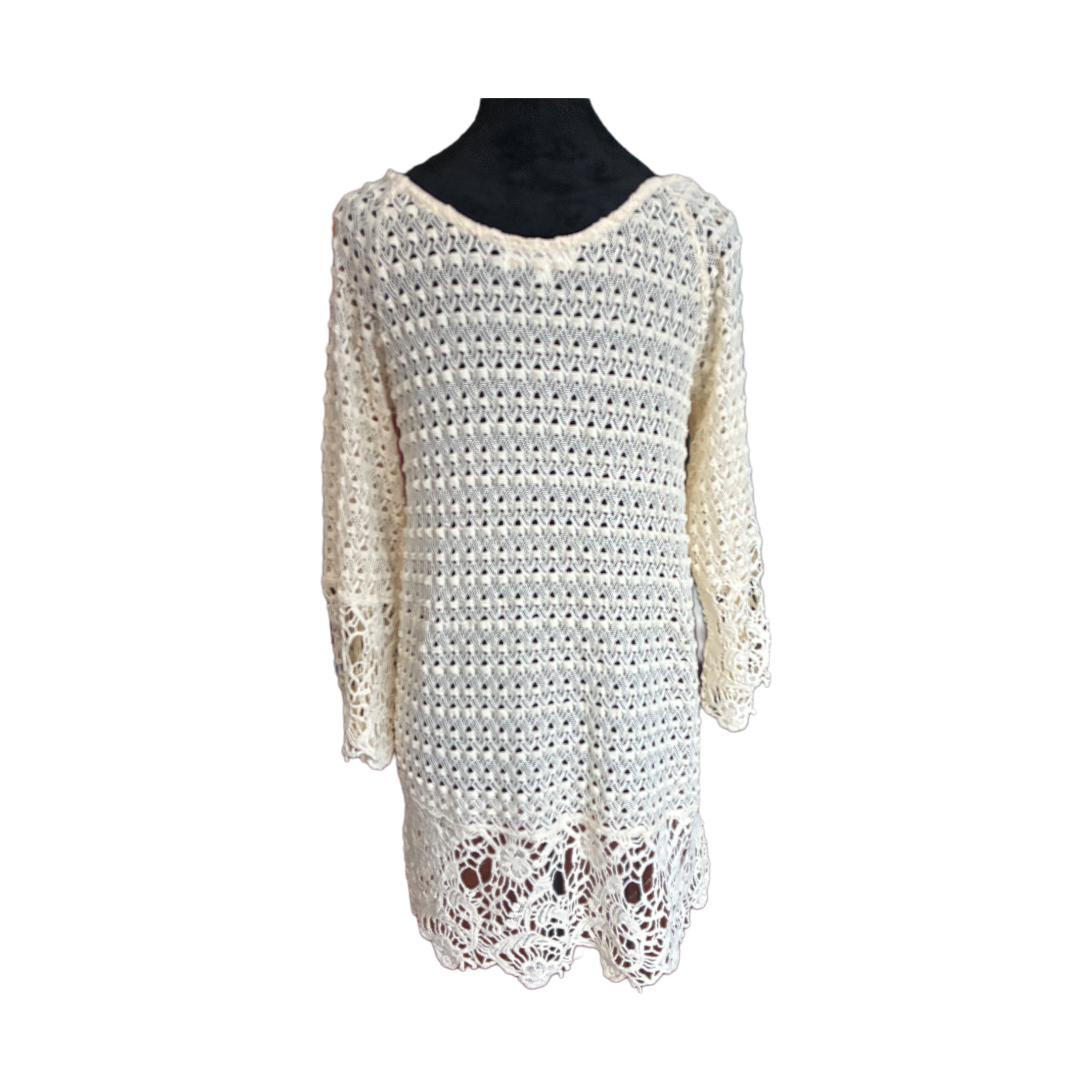 Crotchet top with beautiful lace