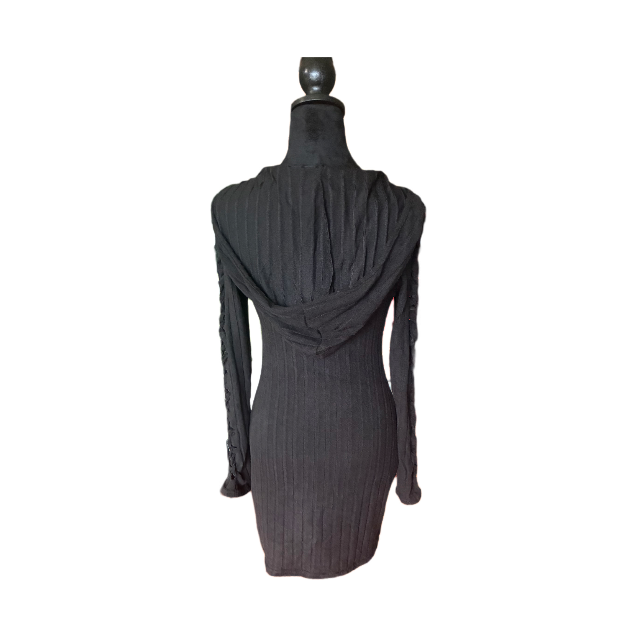 Black dress w/hood