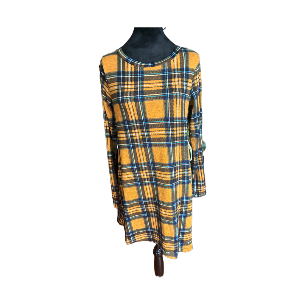 Plaid dress or top