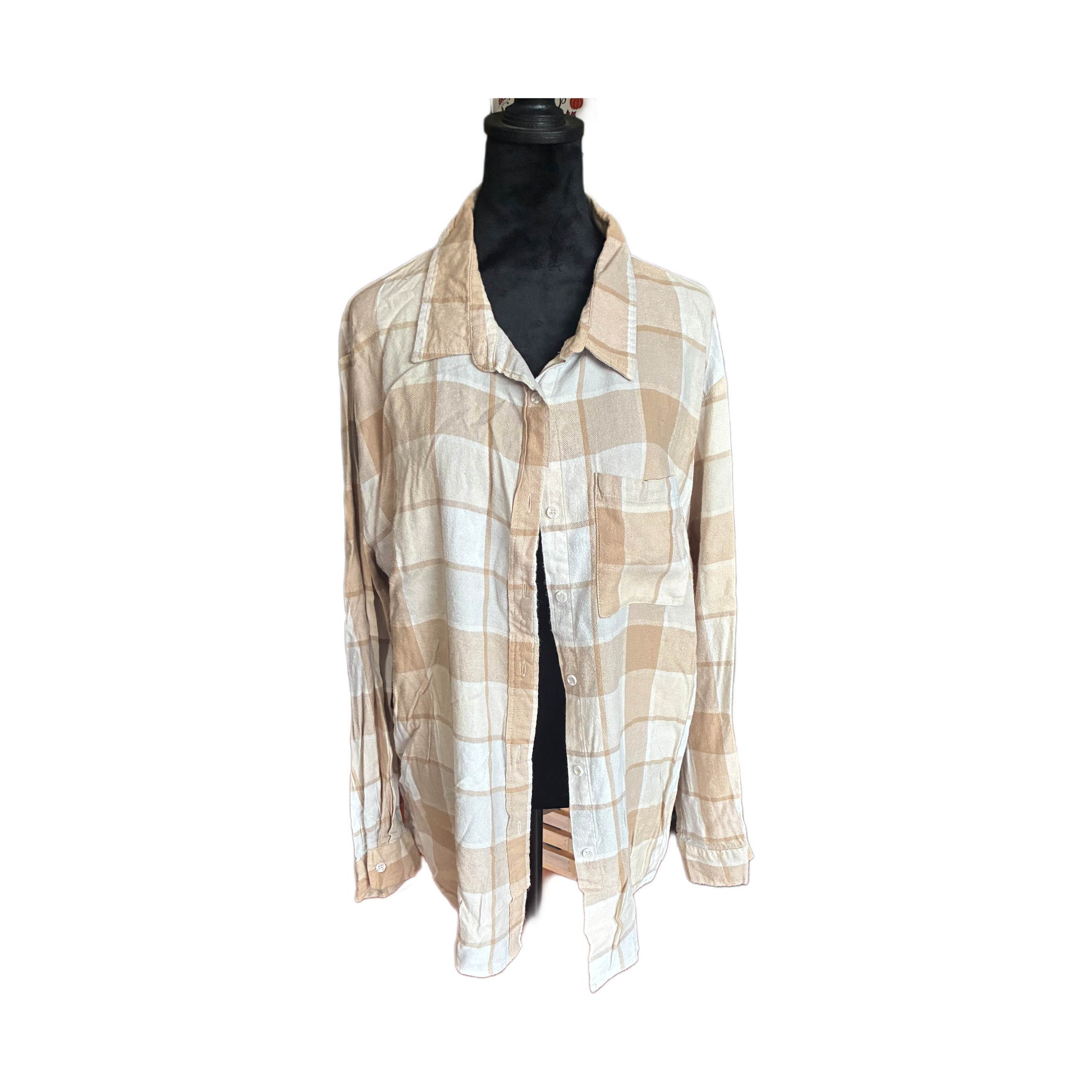 Long sleeve Band Flannel