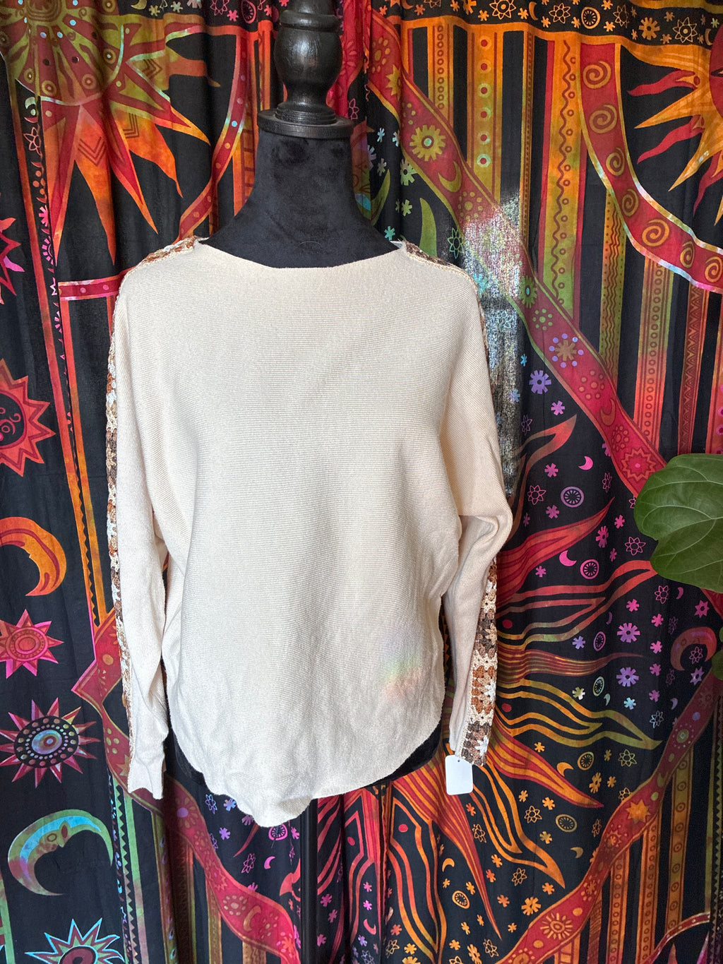Long sleeve hippie top